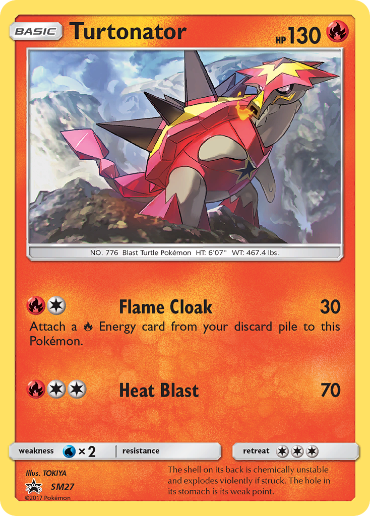Turtonator (SM27) [Sun & Moon: Black Star Promos] | Gear Gaming Bentonville