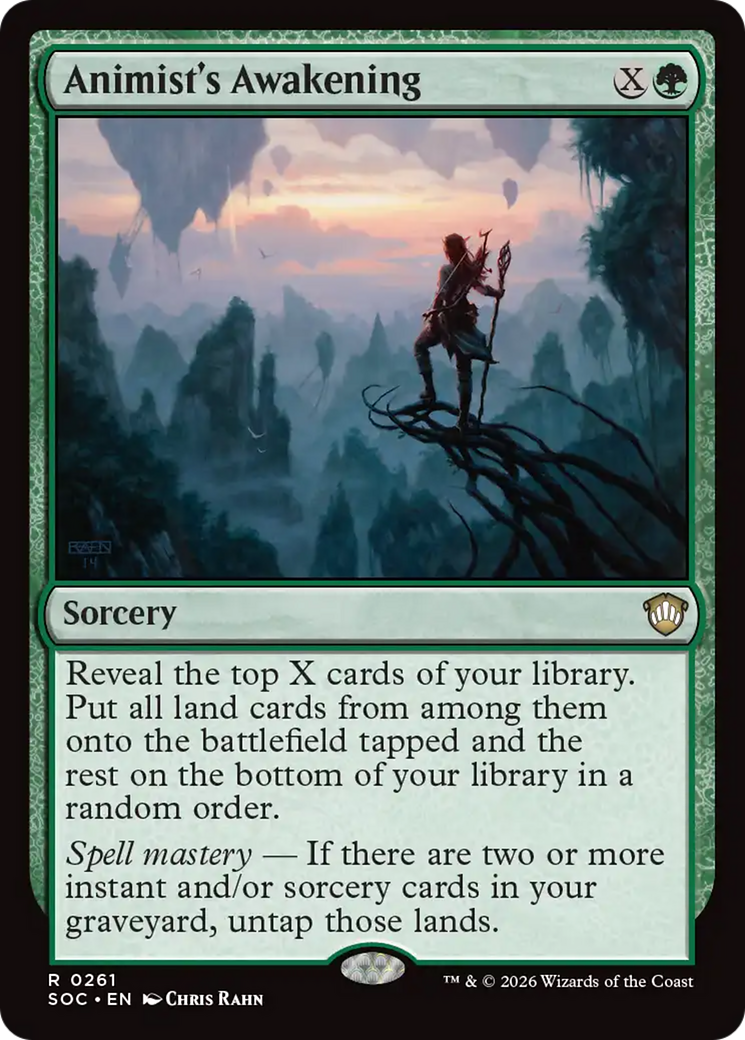 Animist's Awakening [Secrets of Strixhaven Commander] | Gear Gaming Bentonville
