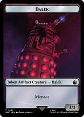 Dalek // Food (0025) Double-Sided Token [Doctor Who Tokens] | Gear Gaming Bentonville