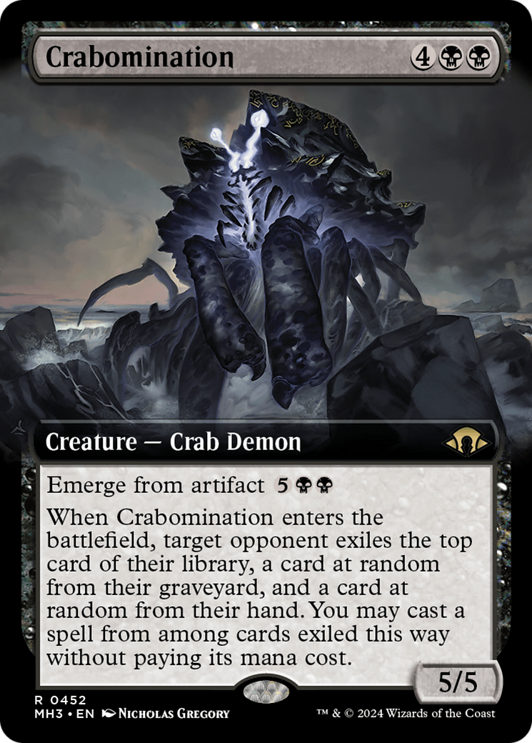 Crabomination (Extended Art) [Modern Horizons 3] | Gear Gaming Bentonville