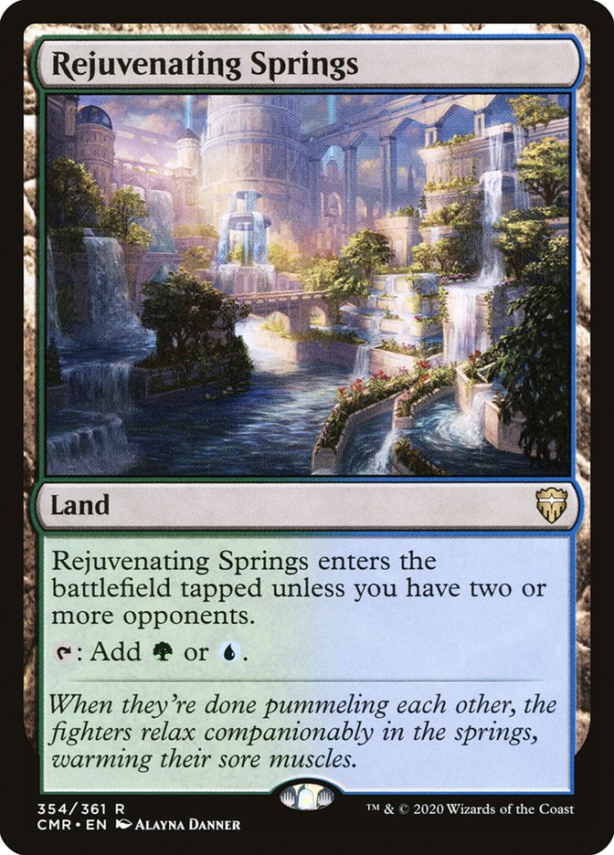 Rejuvenating Springs [Commander Legends] | Gear Gaming Bentonville