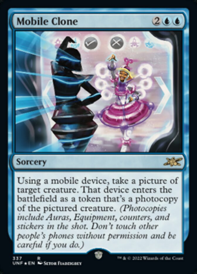 Mobile Clone (Galaxy Foil) [Unfinity] | Gear Gaming Bentonville