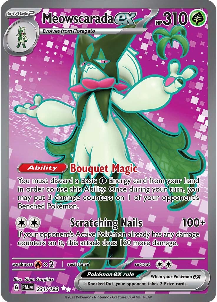 Meowscarada ex (231/193) [Scarlet & Violet: Paldea Evolved] | Gear Gaming Bentonville