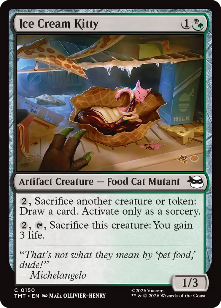 Ice Cream Kitty [Teenage Mutant Ninja Turtles] | Gear Gaming Bentonville