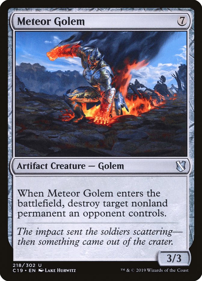 Meteor Golem [Commander 2019] | Gear Gaming Bentonville