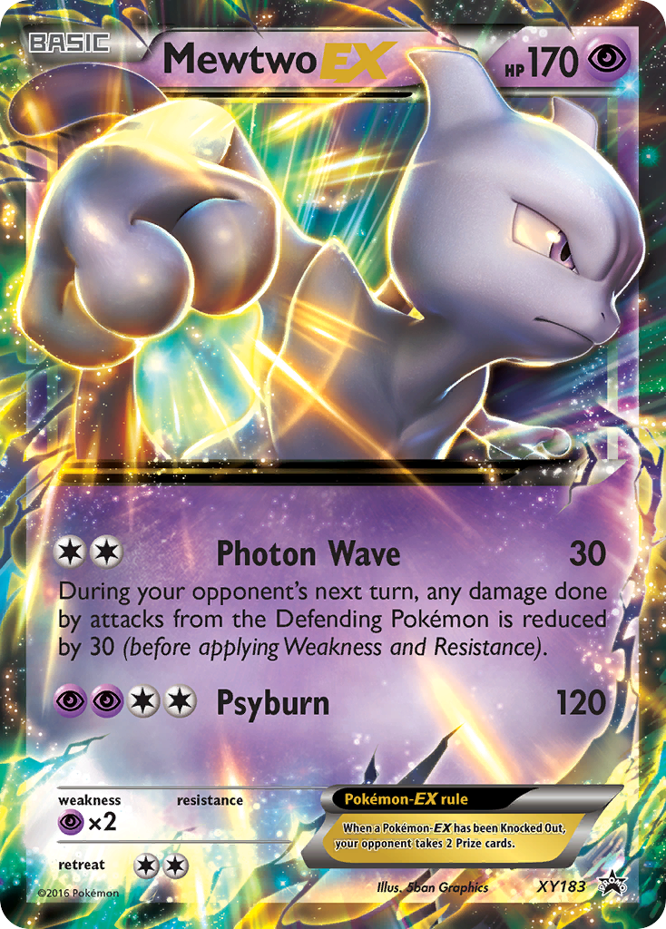 Mewtwo EX (XY183) [XY: Black Star Promos] | Gear Gaming Bentonville