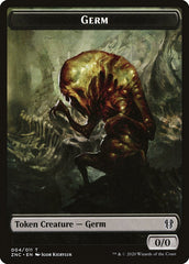 Faerie Rogue // Germ Double-Sided Token [Zendikar Rising Commander Tokens] | Gear Gaming Bentonville