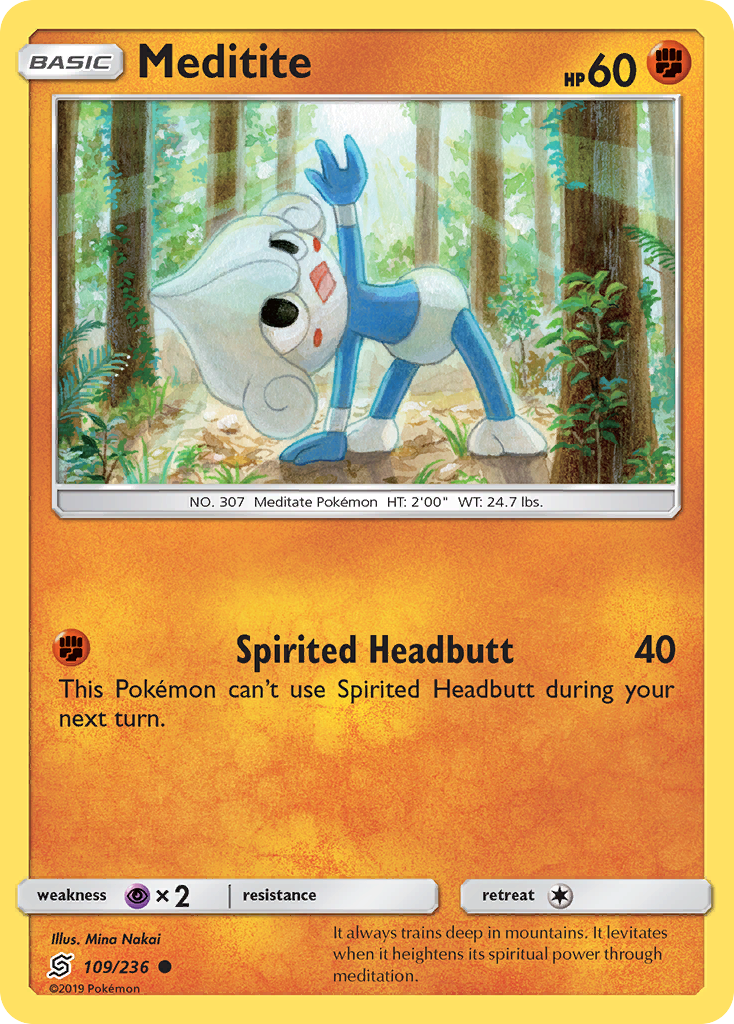 Meditite (109/236) [Sun & Moon: Unified Minds] | Gear Gaming Bentonville