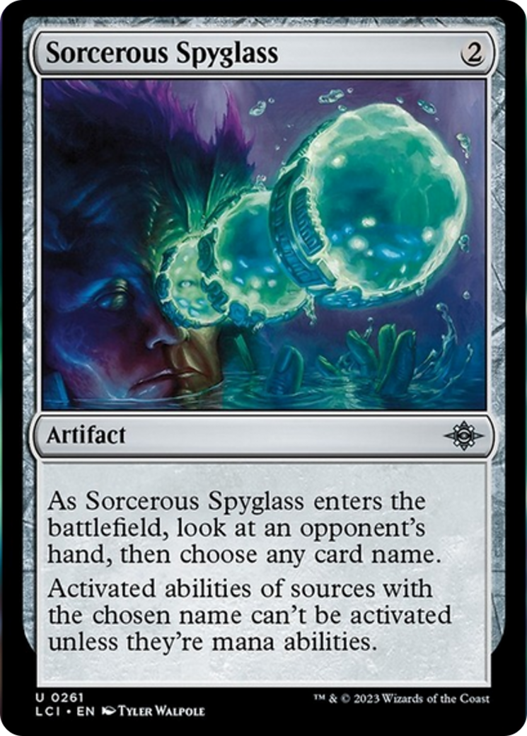 Sorcerous Spyglass [The Lost Caverns of Ixalan] | Gear Gaming Bentonville