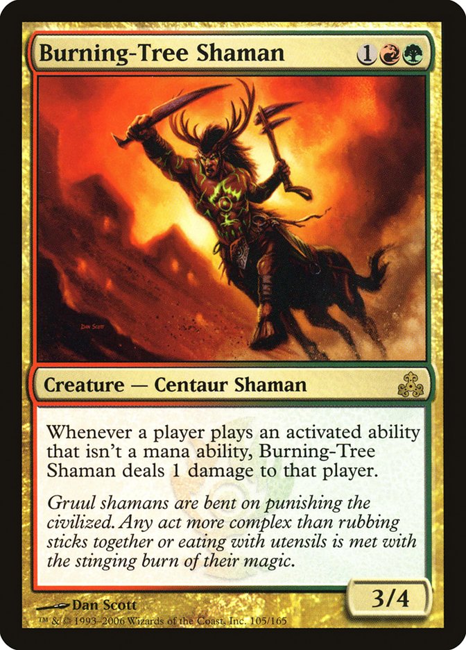 Burning-Tree Shaman [Guildpact] | Gear Gaming Bentonville