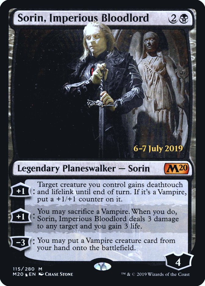 Sorin, Imperious Bloodlord [Core Set 2020 Prerelease Promos] | Gear Gaming Bentonville