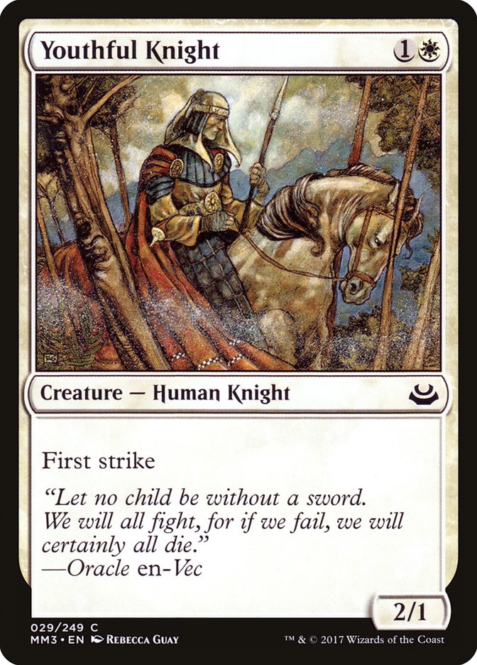 Youthful Knight [Modern Masters 2017] | Gear Gaming Bentonville