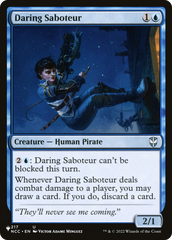 Daring Saboteur [The List Reprints] | Gear Gaming Bentonville