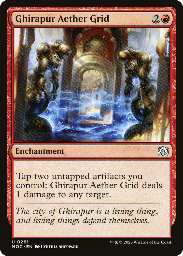 Ghirapur Aether Grid [March of the Machine Commander] | Gear Gaming Bentonville