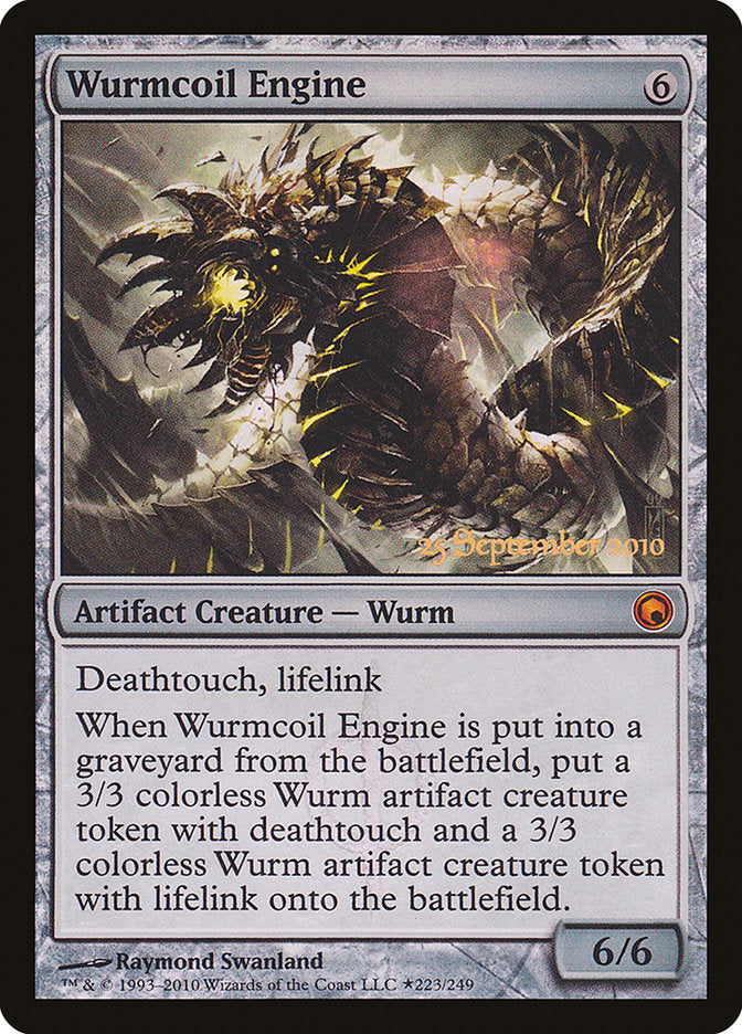 Wurmcoil Engine [Scars of Mirrodin Prerelease Promos] | Gear Gaming Bentonville