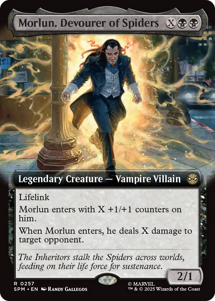Morlun, Devourer of Spiders (Extended Art) [Marvel's Spider-Man] | Gear Gaming Bentonville