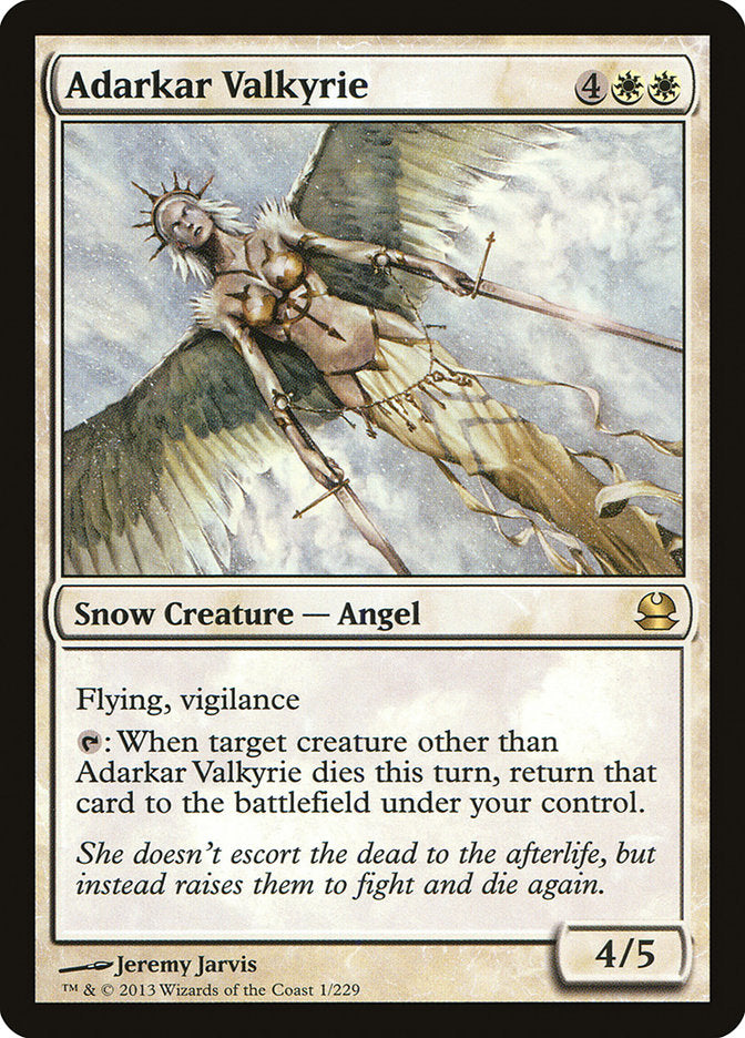 Adarkar Valkyrie [Modern Masters] | Gear Gaming Bentonville