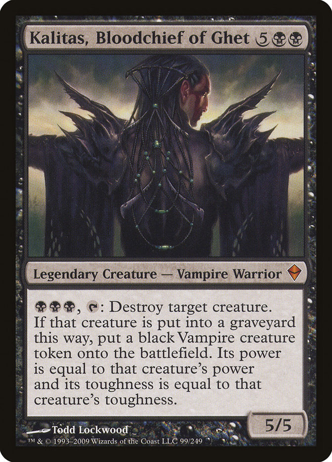 Kalitas, Bloodchief of Ghet [Zendikar] | Gear Gaming Bentonville