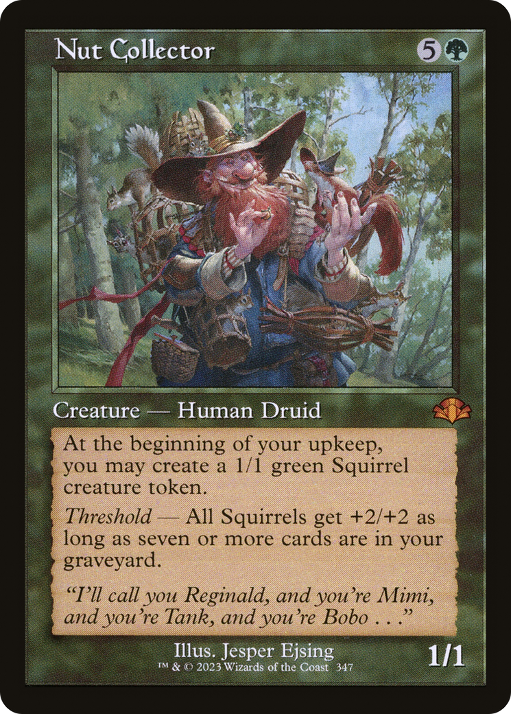 Nut Collector (Retro) [Dominaria Remastered] | Gear Gaming Bentonville