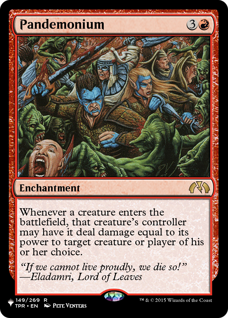 Pandemonium (TPR) [The List Reprints] | Gear Gaming Bentonville