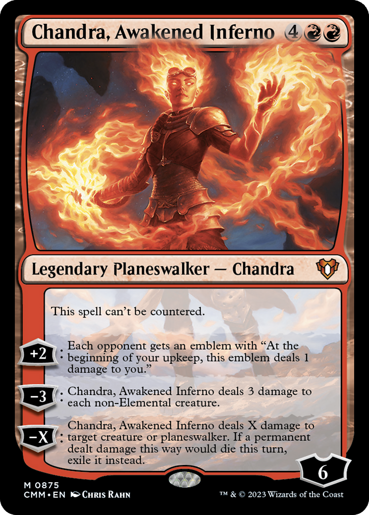 Chandra, Awakened Inferno [Commander Masters] | Gear Gaming Bentonville