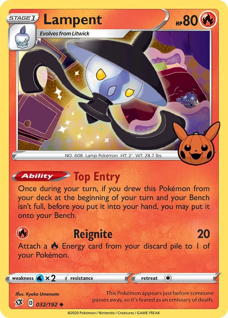 Lampent (032/192) [Trick or Trade] | Gear Gaming Bentonville