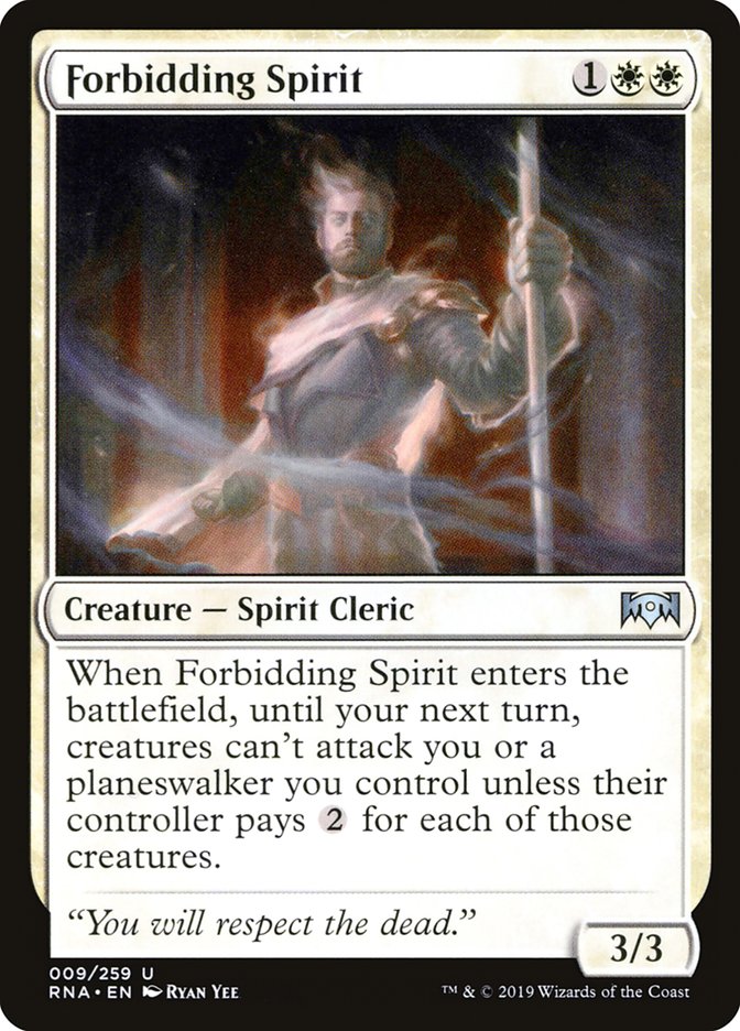 Forbidding Spirit [Ravnica Allegiance] | Gear Gaming Bentonville