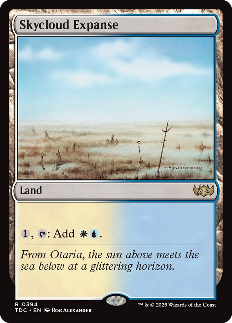 Skycloud Expanse [Tarkir: Dragonstorm Commander] | Gear Gaming Bentonville