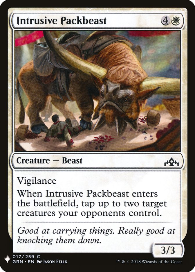 Intrusive Packbeast [Mystery Booster] | Gear Gaming Bentonville