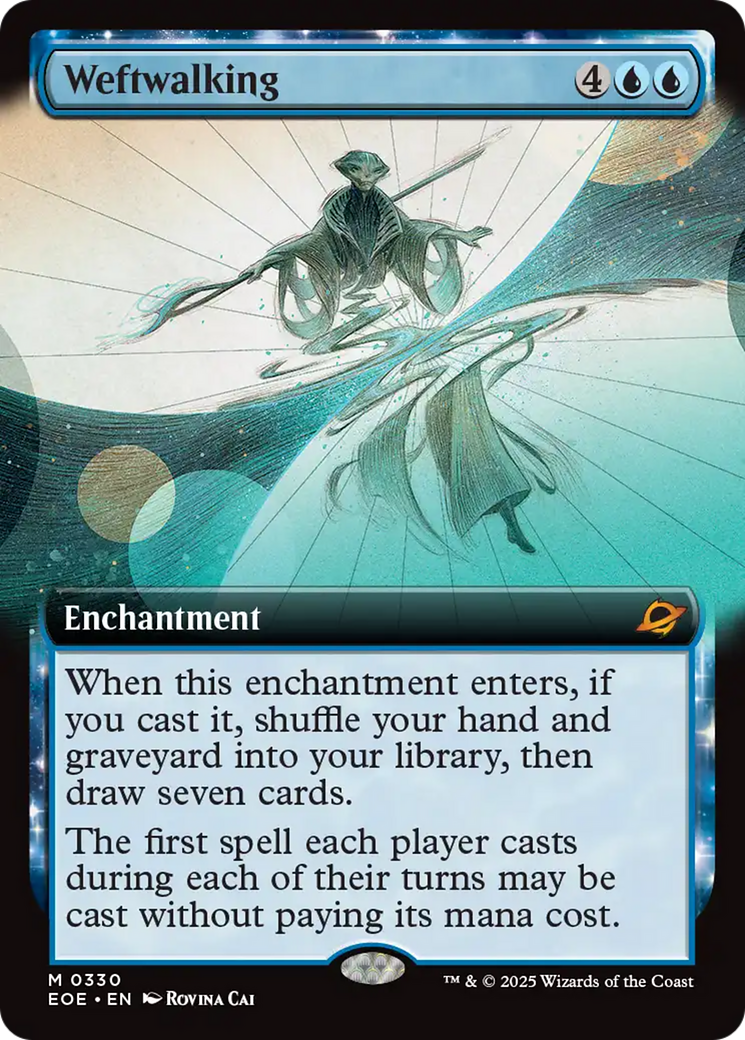 Weftwalking (Extended Art) [Edge of Eternities] | Gear Gaming Bentonville
