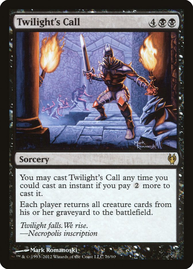 Twilight's Call [Duel Decks: Izzet vs. Golgari] | Gear Gaming Bentonville