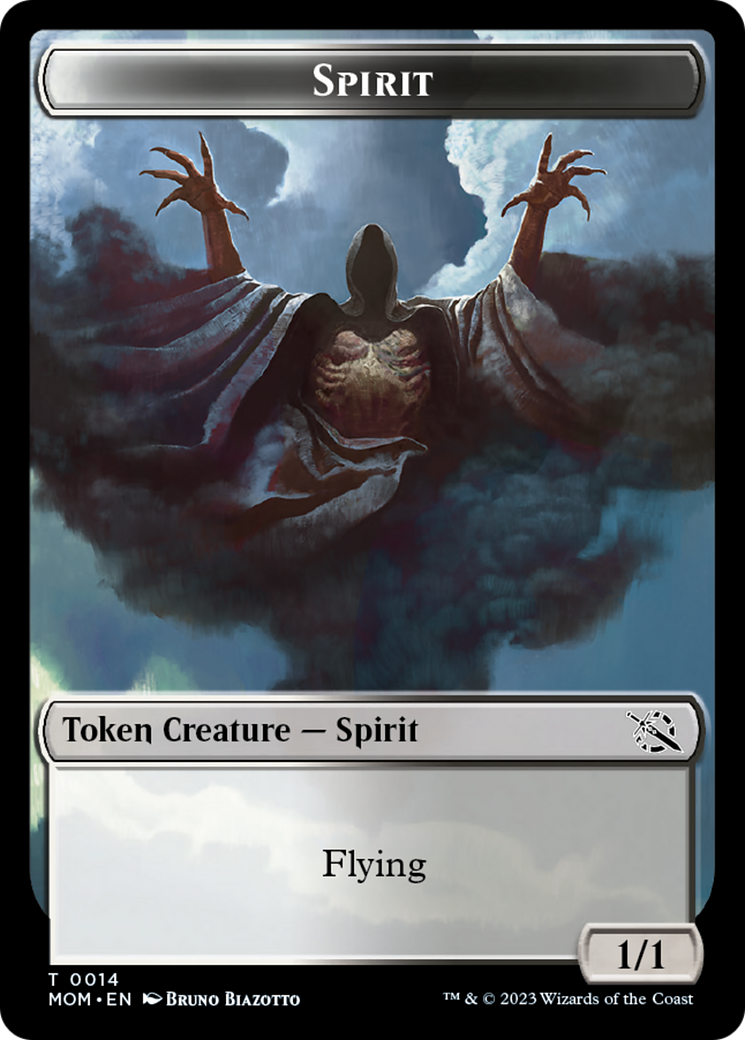 Spirit Token [March of the Machine Tokens] | Gear Gaming Bentonville