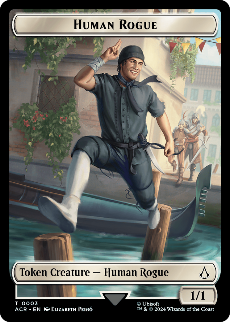 Human Rogue Token [Assassin's Creed Tokens] | Gear Gaming Bentonville