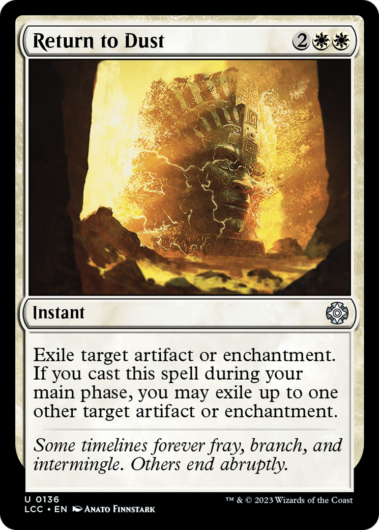 Return to Dust [The Lost Caverns of Ixalan Commander] | Gear Gaming Bentonville