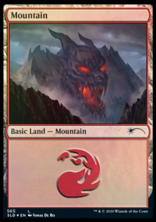 Mountain (Develish) (565) [Secret Lair Drop Promos] | Gear Gaming Bentonville