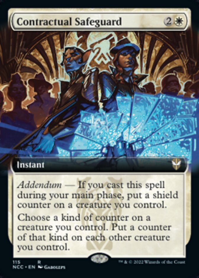 Contractual Safeguard (Extended Art) [Streets of New Capenna Commander] | Gear Gaming Bentonville