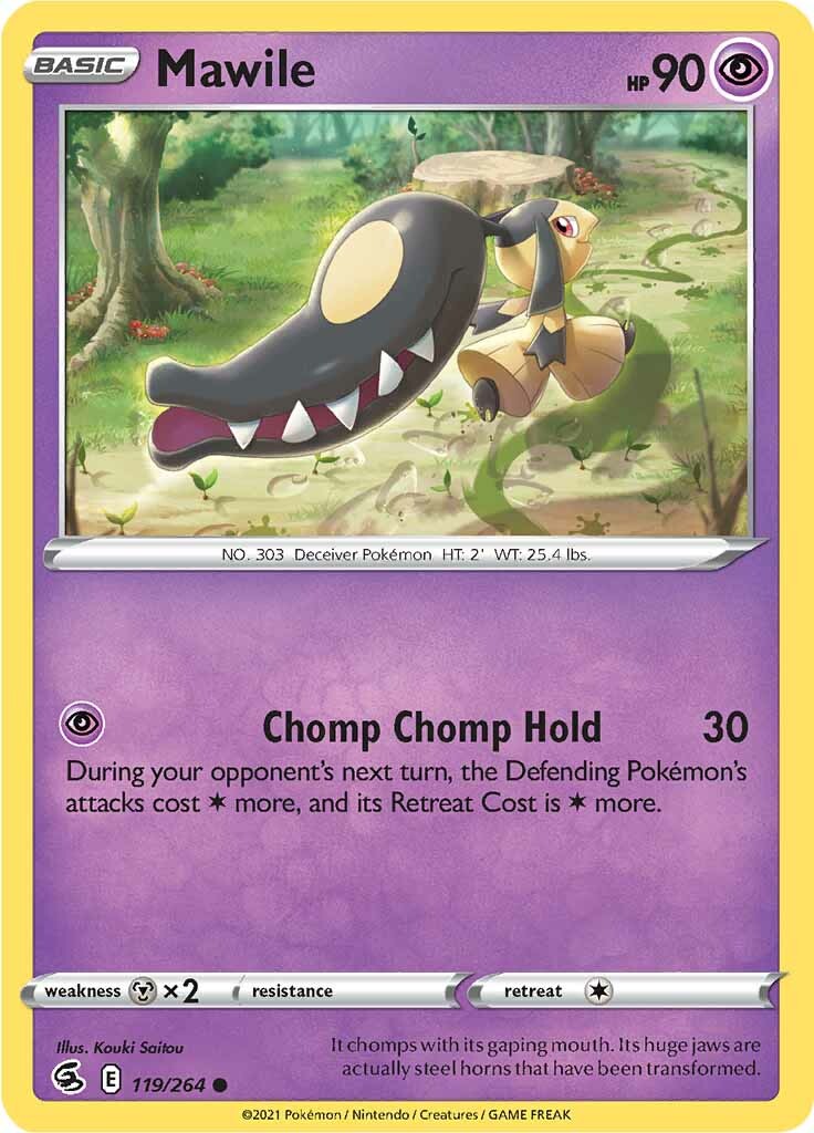 Mawile (119/264) [Sword & Shield: Fusion Strike] | Gear Gaming Bentonville