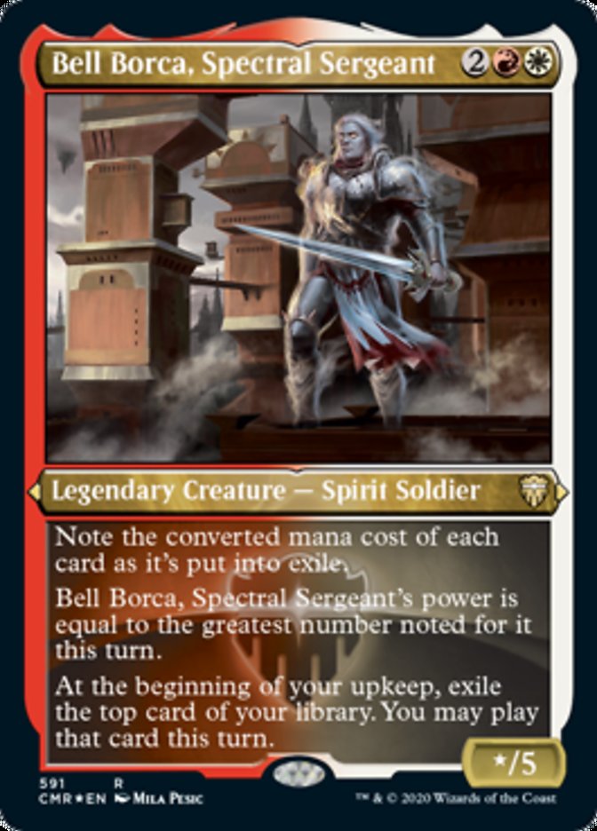 Bell Borca, Spectral Sergeant (Etched) [Commander Legends] | Gear Gaming Bentonville