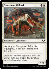 Sunspear Shikari [Commander Masters] | Gear Gaming Bentonville