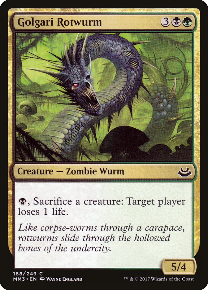 Golgari Rotwurm [Modern Masters 2017] | Gear Gaming Bentonville
