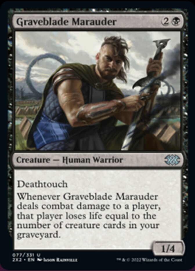 Graveblade Marauder [Double Masters 2022] | Gear Gaming Bentonville