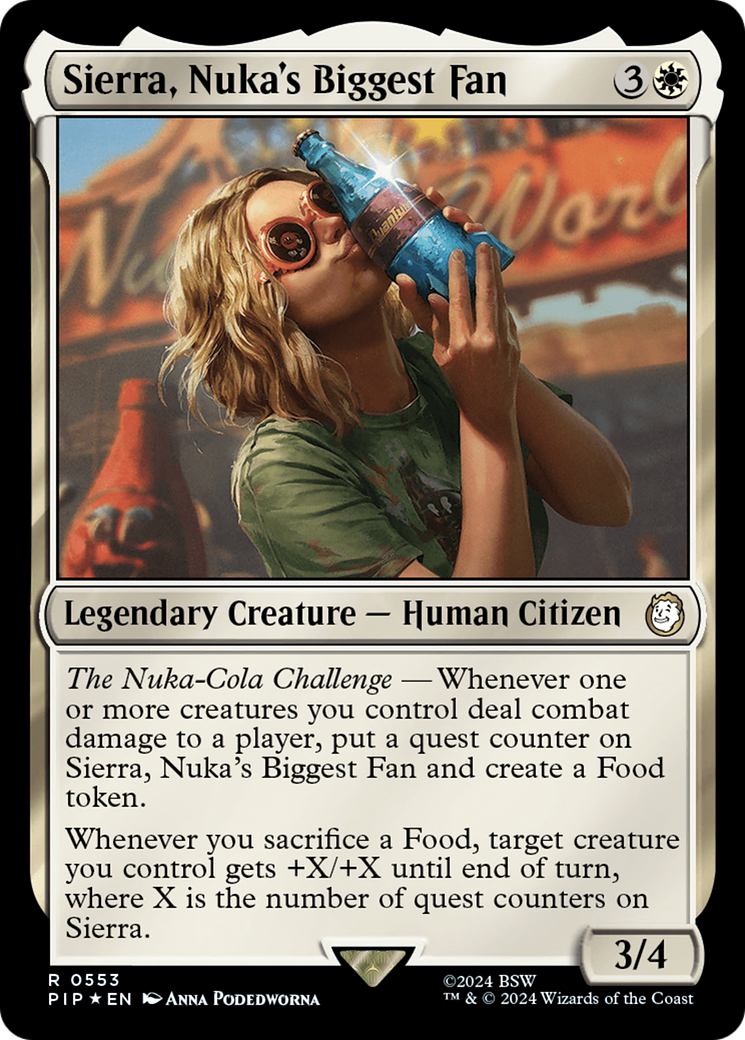 Sierra, Nuka's Biggest Fan (Surge Foil) [Fallout] | Gear Gaming Bentonville