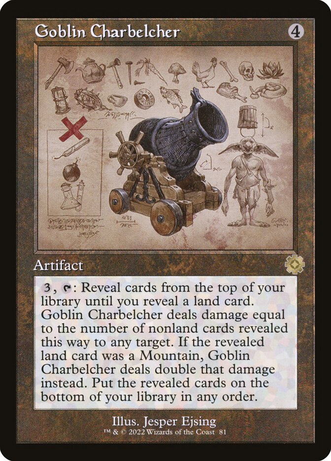 Goblin Charbelcher (Retro Schematic) [The Brothers' War Retro Artifacts] | Gear Gaming Bentonville