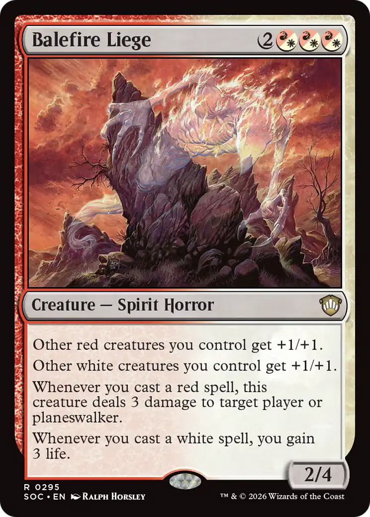 Balefire Liege [Secrets of Strixhaven Commander] | Gear Gaming Bentonville