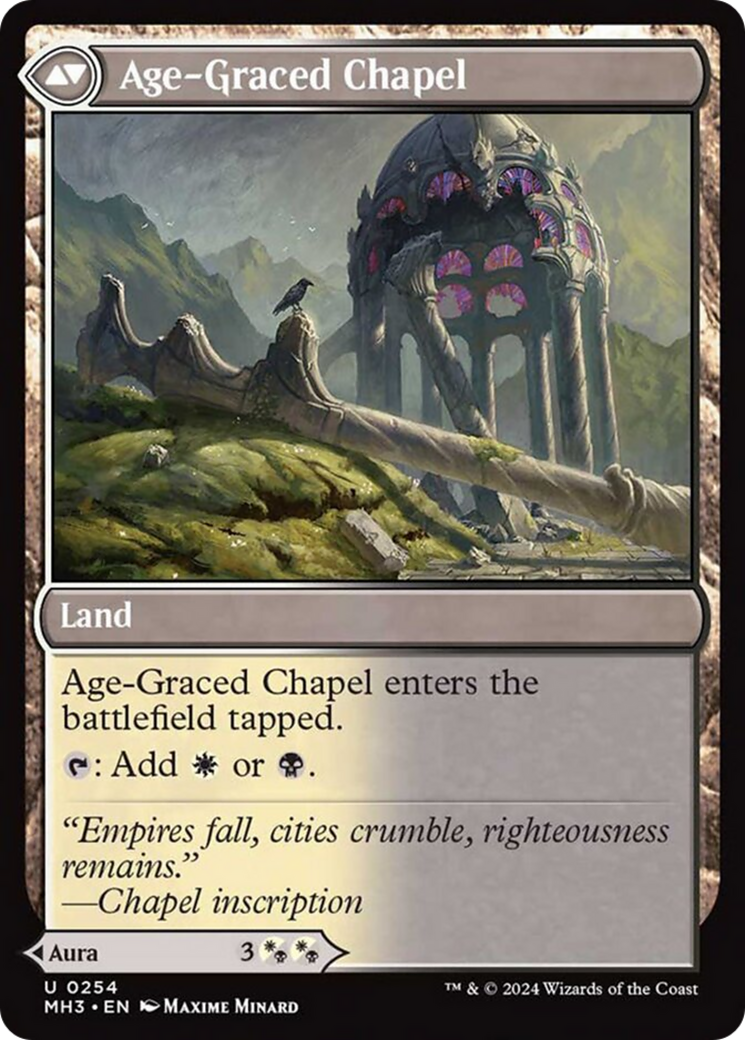 Glasswing Grace // Age-Graced Chapel [Modern Horizons 3] | Gear Gaming Bentonville