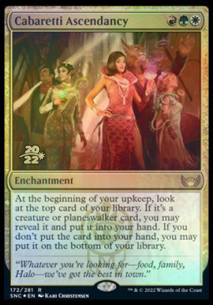 Cabaretti Ascendancy [Streets of New Capenna Prerelease Promos] | Gear Gaming Bentonville