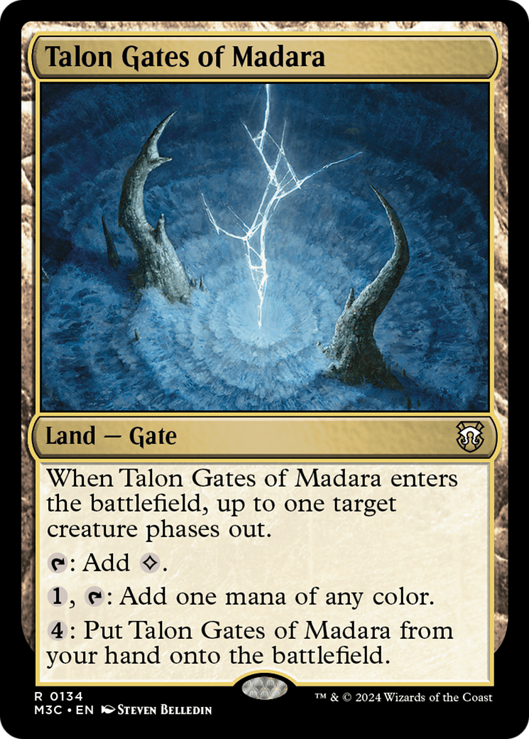 Talon Gates of Madara (Extended Art) [Modern Horizons 3 Commander] | Gear Gaming Bentonville