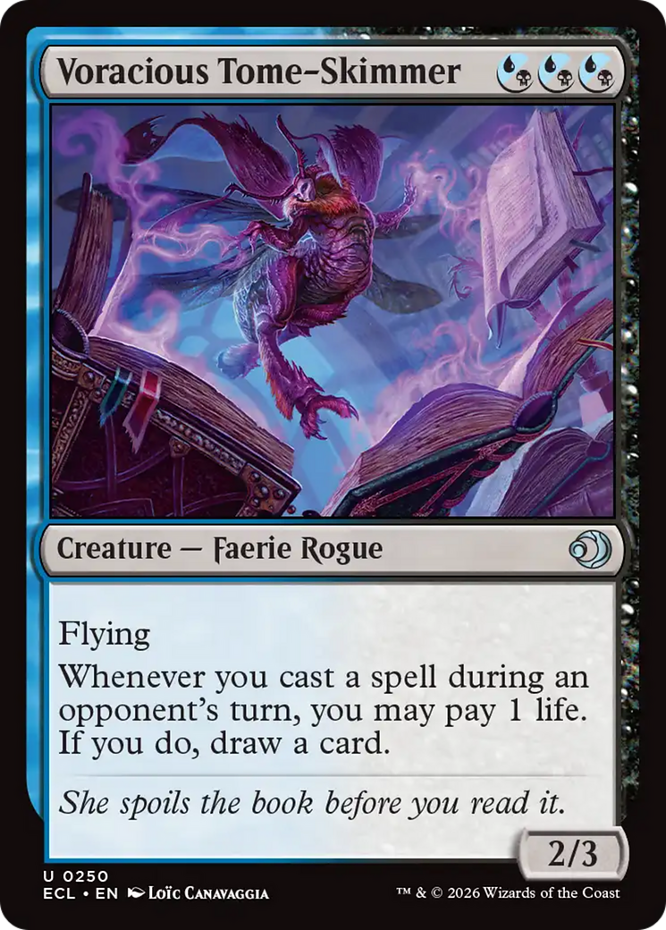 Voracious Tome-Skimmer [Lorwyn Eclipsed] | Gear Gaming Bentonville
