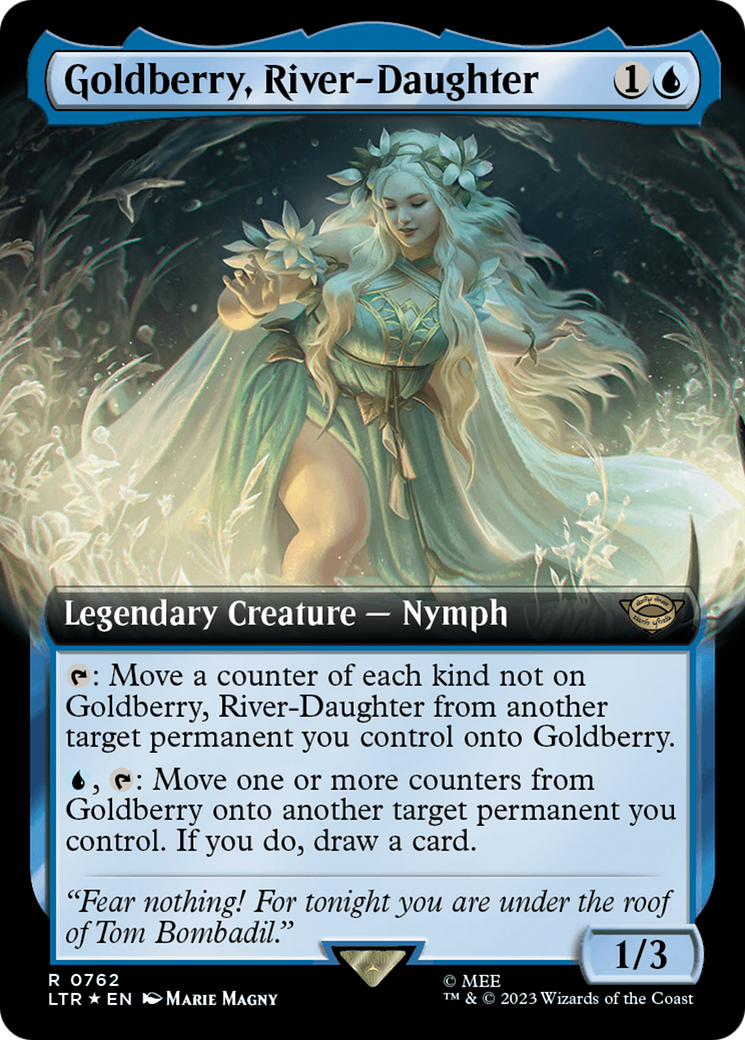 Goldberry, River-Daughter (Extended Art) (Surge Foil) [The Lord of the Rings: Tales of Middle-Earth] | Gear Gaming Bentonville