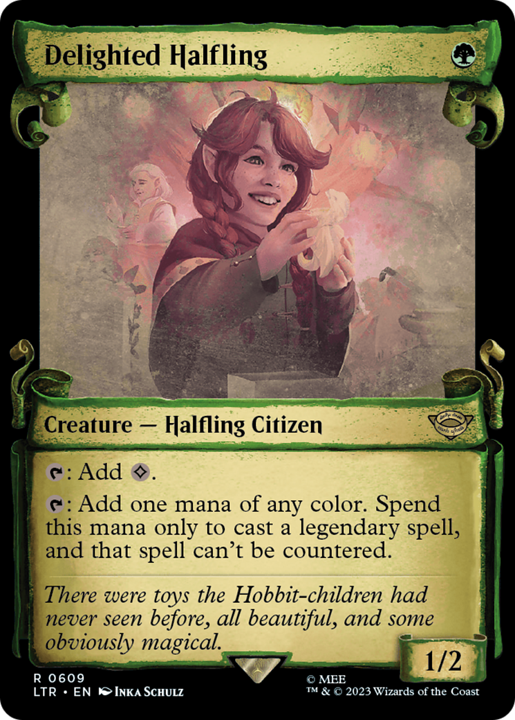Delighted Halfling [The Lord of the Rings: Tales of Middle-Earth Showcase Scrolls] | Gear Gaming Bentonville